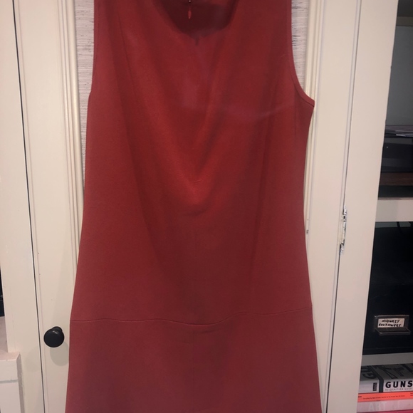 Tibi Shift Dress with Ruffle - Picture 5 of 5
